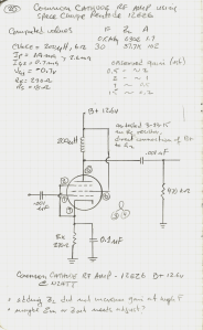 Common cathode RF amp with 12EZ6