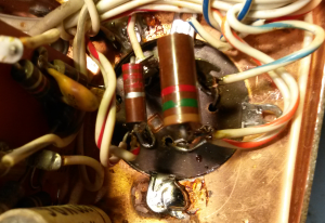 Base of the can caps, before replacement