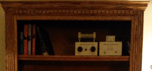 On the shelf, ready...