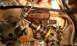 The other electrolytic to be replaced.