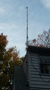 The new mast