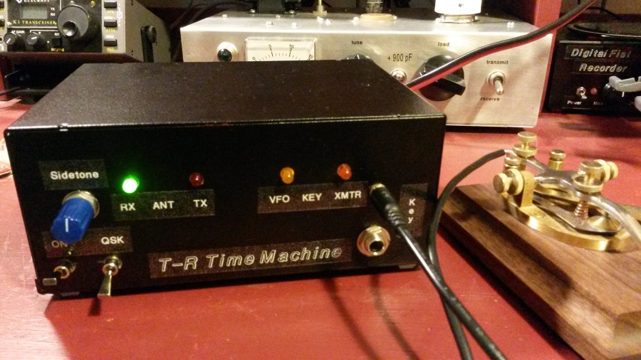 T-R Time Machine, front panel