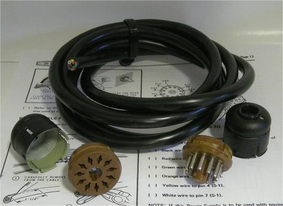New cable and plugs