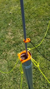 Starting the mast up