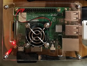 Raspberry Pi 3B+ in classy case